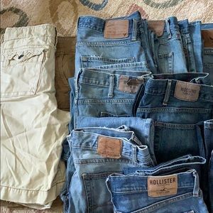 American Eagle Mossimo Hollister Blue Jeans 32